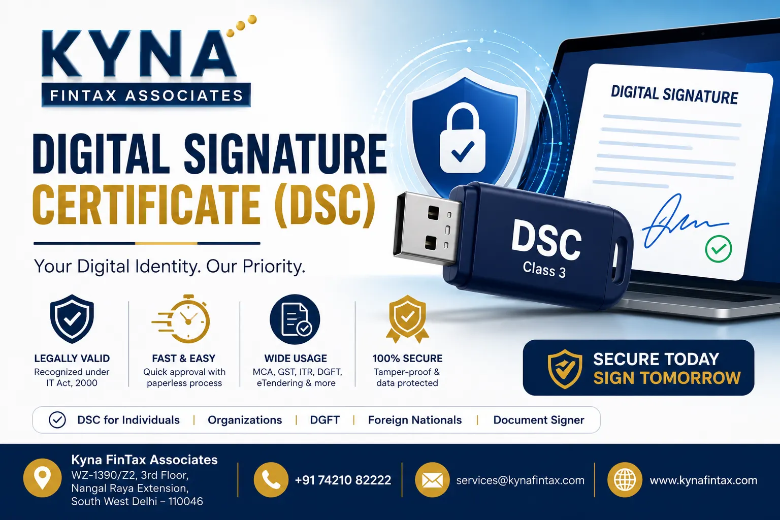 Digital Signature Certificate (DSC)