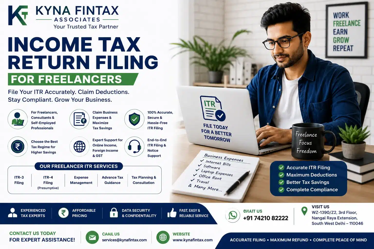 Income Tax Return Filing for Freelancers