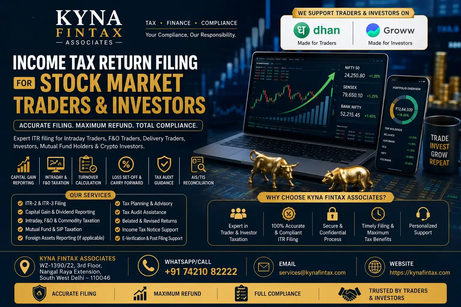 Income Tax Return Filing for Stock Market Traders