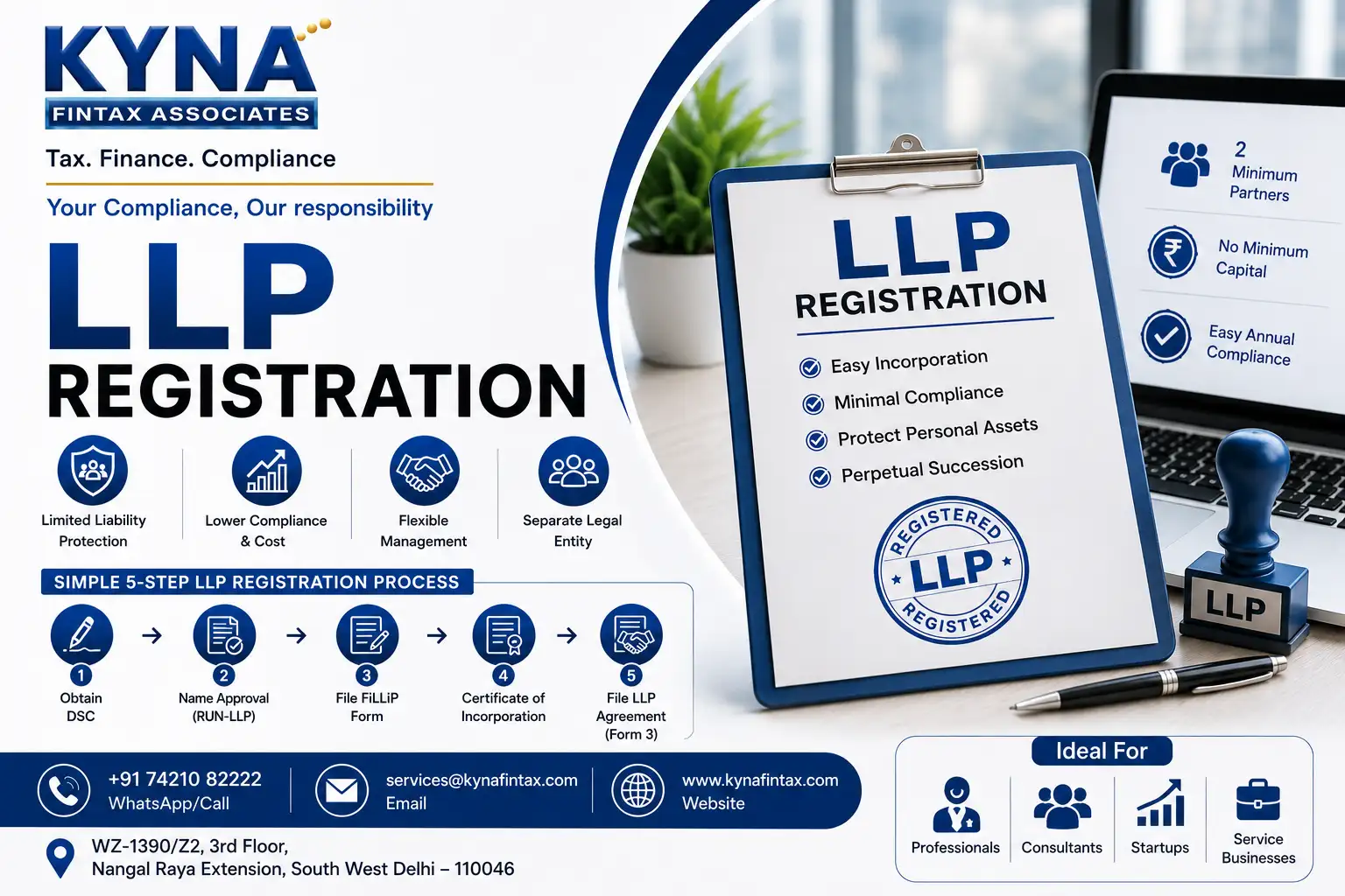 LLP Registration - kyna fintax associates
