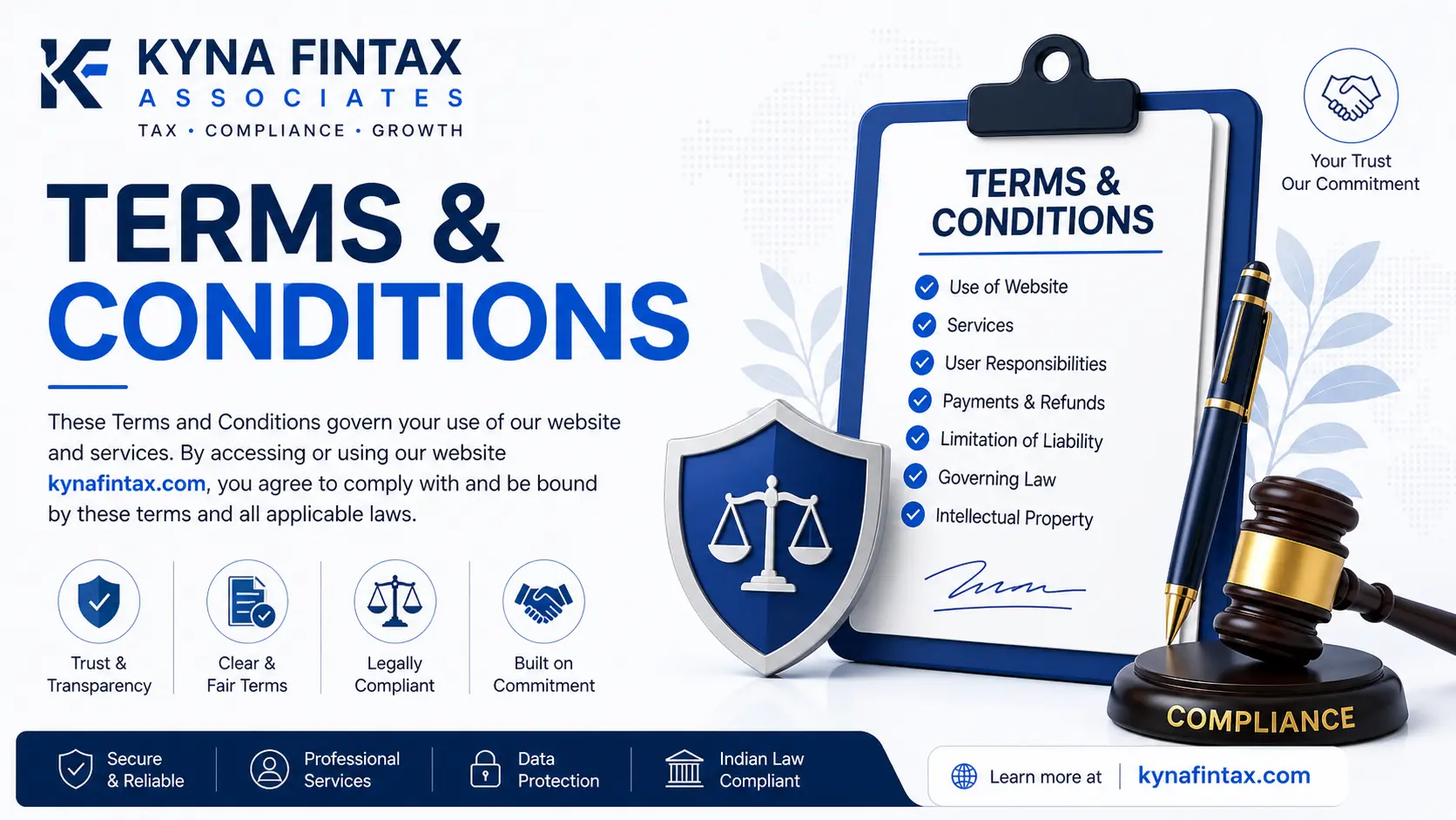 Terms and conditions