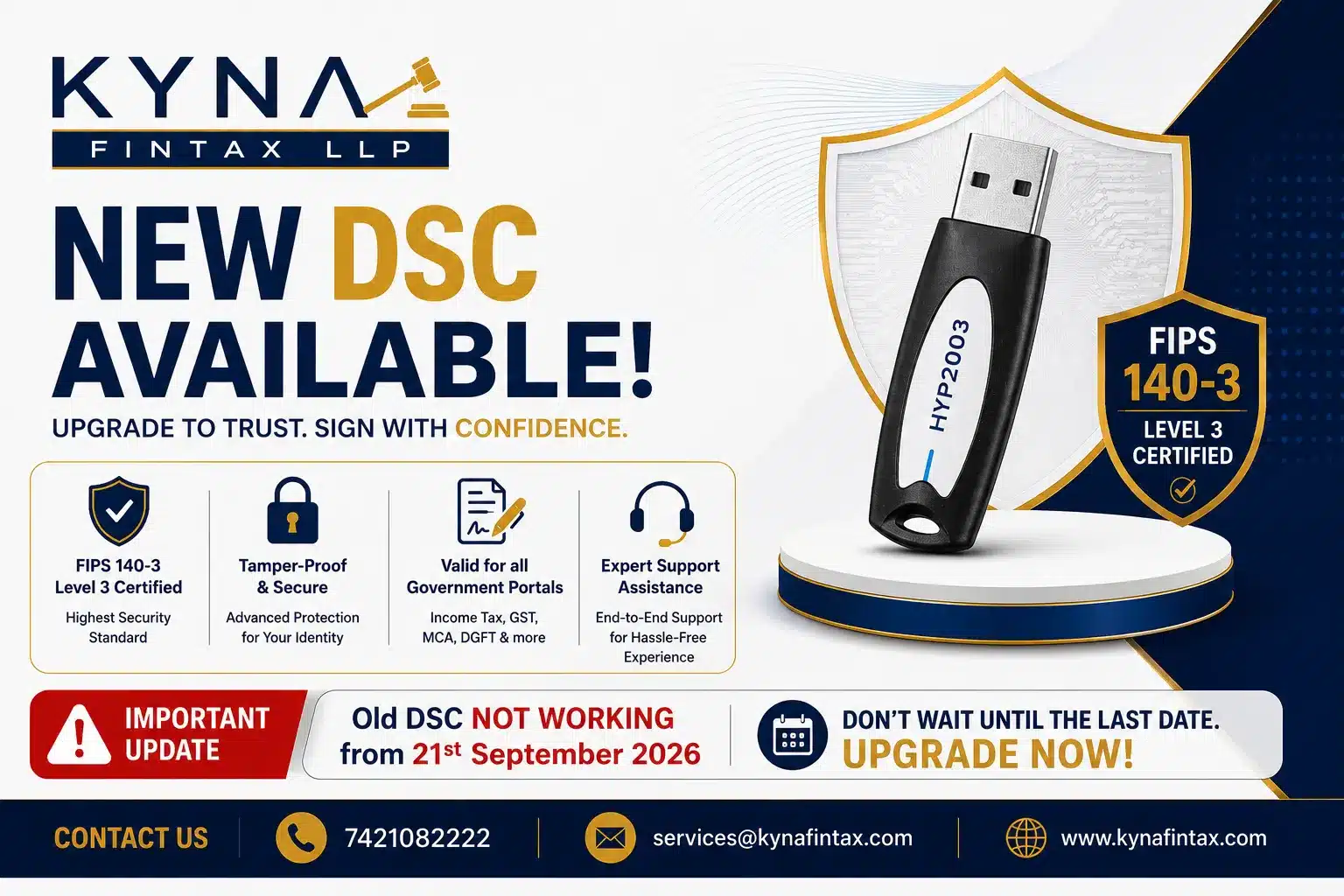 FIPS 140-3 DSC Token